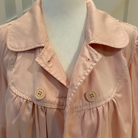 ** 3 FOR $35 DEAL + FREE SHIPPING **  JACOB 100% Cotton Pink Spring Swing Jacket - Picture 3 of 7